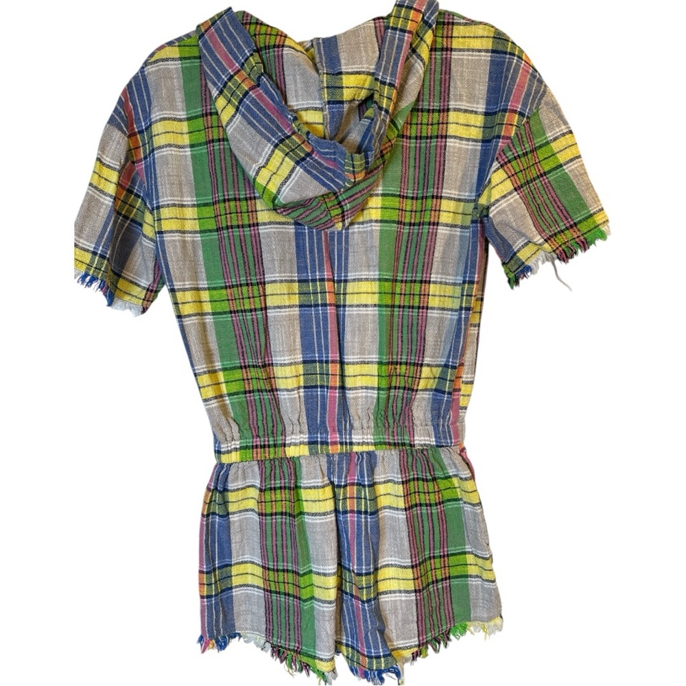 Urban Outfitters Multicolor Plaid Romper - Picture 2 of 6